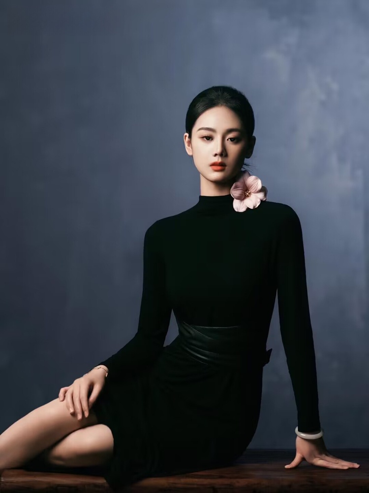 Ethnic Fashion Studio - 2026 새로운 패션 심플 하이엔드 블랙