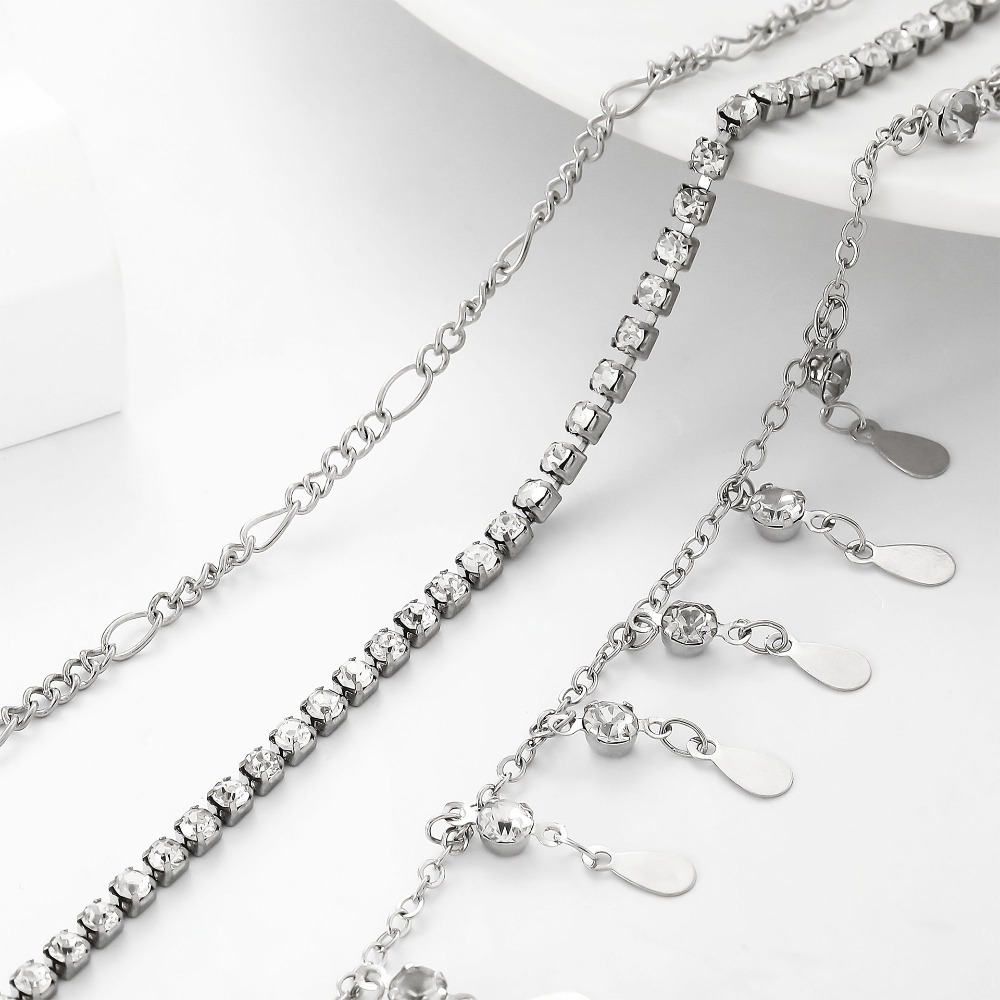 보헤미안 스타일 나비 모양 라인스톤 태슬 메탈 체인 여 - Ethnic Fashion Jewellery 리뷰 및 가격