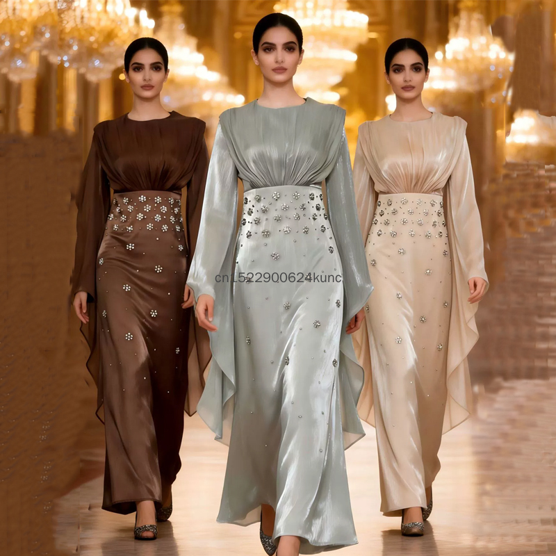 2피스 세트 맞춤 제작 고급 라인스톤 파티 이브닝 드레 - Salwar Kameez Set 리뷰 및 가격