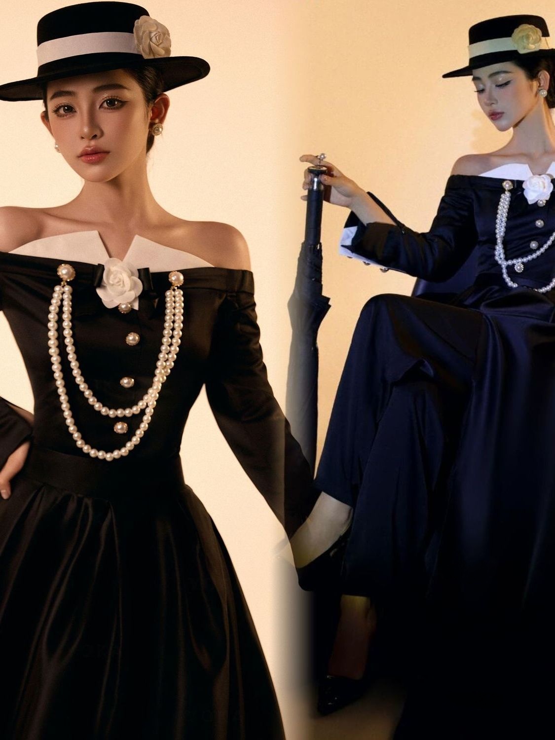 블랙 헵번 빈티지 웨딩드레스 사진 촬영 스튜디오 포트레 - Ethnic Fashion Studio 리뷰 및 가격