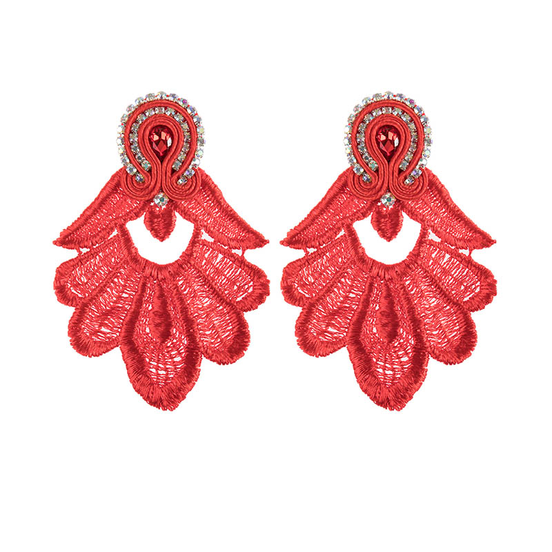 패션 여성 귀걸이 쥬얼리 액세서리 수타셰 귀걸이 레이스 - Ethnic Fashion Jewellery 리뷰 및 가격