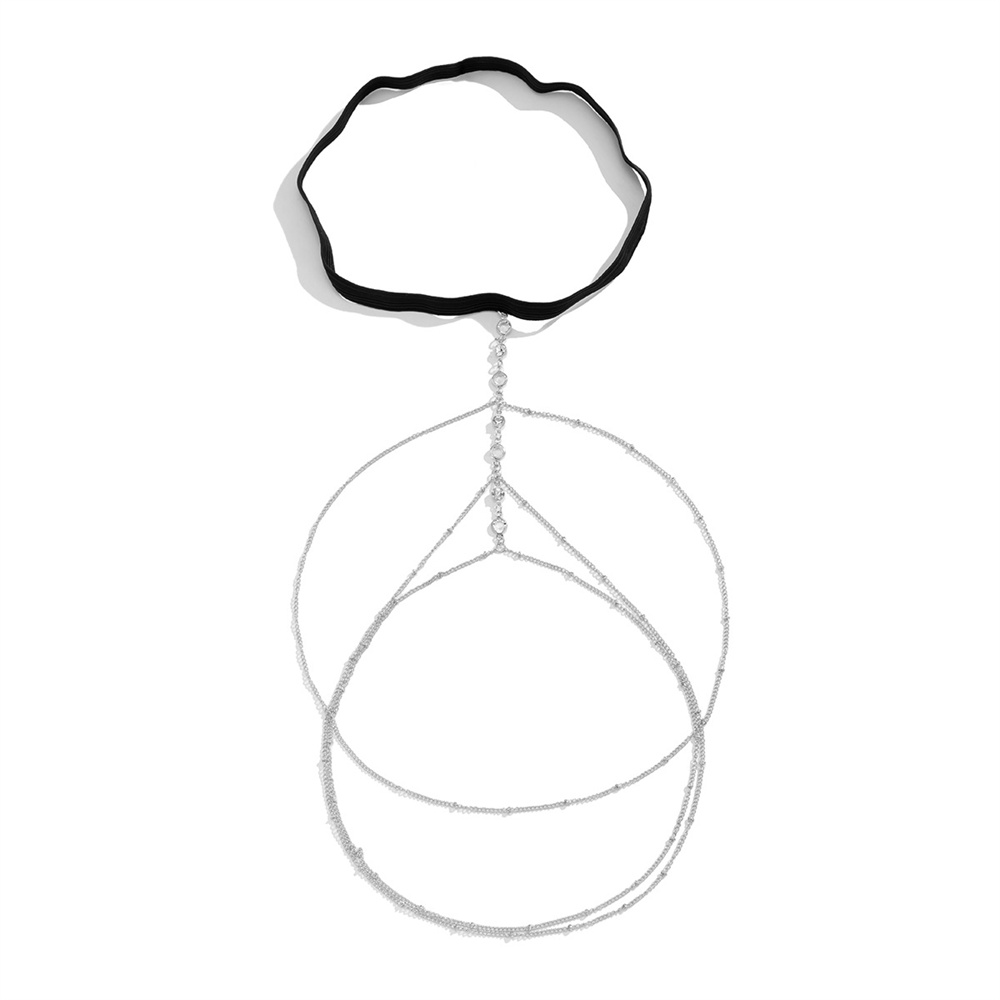 보헤미안 스타일 탄성 밴드 크리스탈 다리 허벅지 체인  - Ethnic Fashion Jewellery 리뷰 및 가격