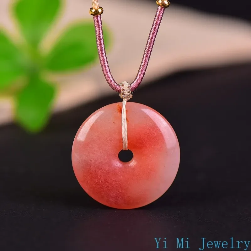 자연 황금 옥 복숭아 꽃 박제 펜던트 남자와 여자 평화 - Ethnic Fashion Jewellery 리뷰 및 가격