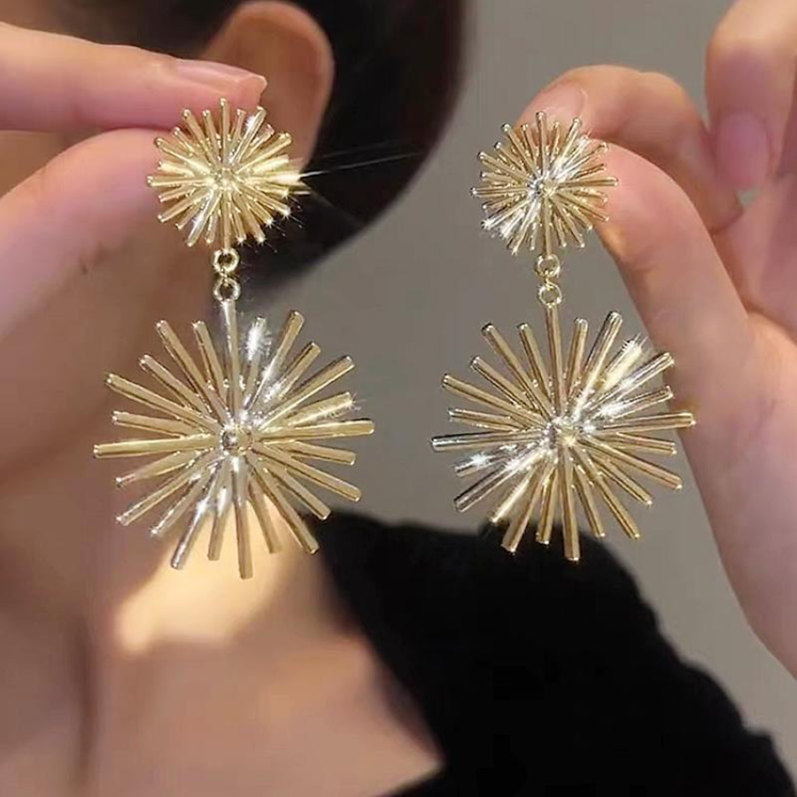 태양 귀걸이 Starburst 천상의 보석 떨어지는 별 - Ethnic Fashion Jewellery 리뷰 및 가격